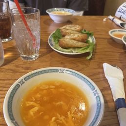 Egg Drop Soup Egg Roll