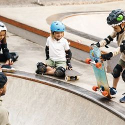 Improve your skateboarding skills with Skate Gym certified instructors for any skill level.