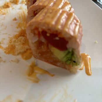 Saketumi - Spice girl roll that waitress said was spicey, but wasn't. It's was good though - Japanese Near Me - Rehoboth, Delaware Saketumi - Spice girl roll that waitress said was spicey, but wasn't. It's was good though - Japanese Near Me - Rehoboth, Delaware