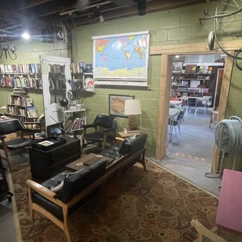 Wonder City Coffee - Book area - Coffee & Tea Near Me - Locust Grove, Oklahoma