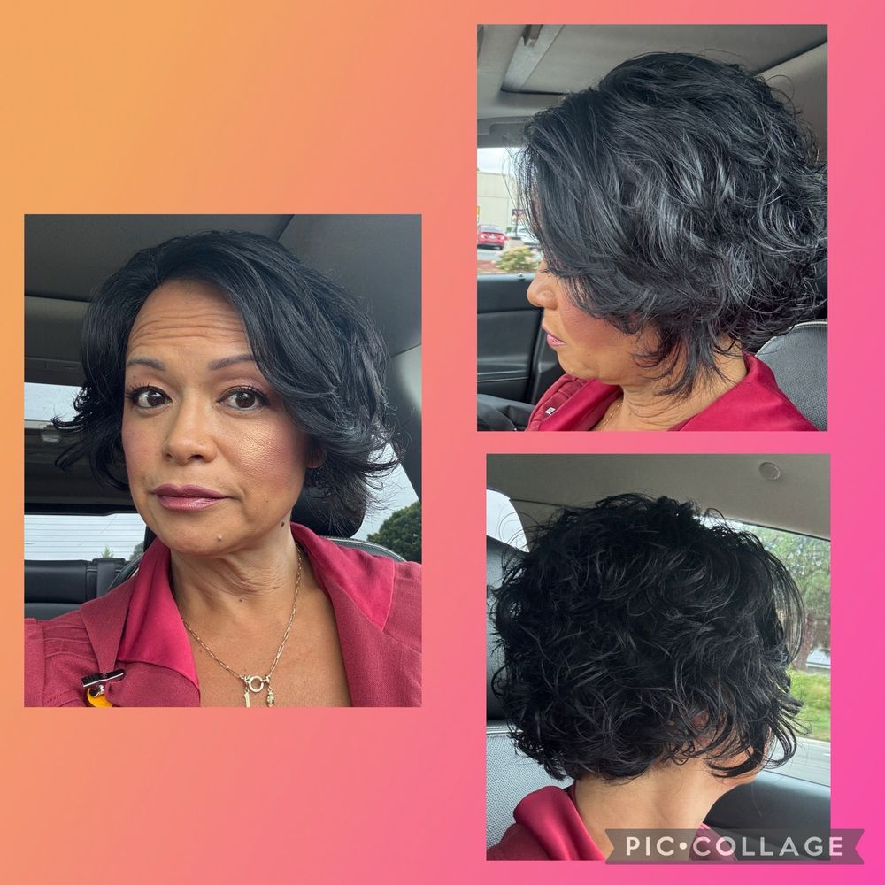A Touch Of Brandy Hair Design Logo