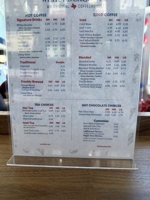 Menu photo 1 White Rock Coffee Dallas, TX Menu photo 1 White Rock Coffee Dallas, TX
