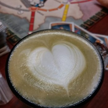 For The Win Board Game Cafe & Bar - Greet tea latte - Cafes Near Me - Toronto, Ontario