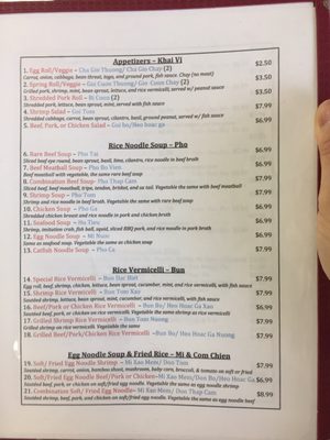 Menu photo 6 Pho Vn Vietnamese Cuisine Phoenix, AZ Menu photo 6 Pho Vn Vietnamese Cuisine Phoenix, AZ