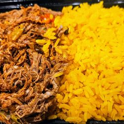 Cuban Breeze - Ropa Vieja - tasty but very dry meat.