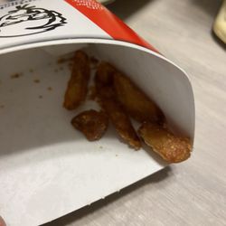 KFC - Crumbs for fries loaded with salt