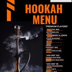 Hookah Snobs - HookahSnobsTX Menu. We rotate flavors weekly and ONLY use premium shisha!
