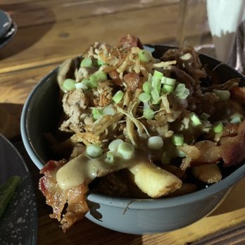 Food For Thought - 3 Pigs Poutine - Gastropubs Near Me - Cape Neddick , Maine Food For Thought - 3 Pigs Poutine - Gastropubs Near Me - Cape Neddick , Maine