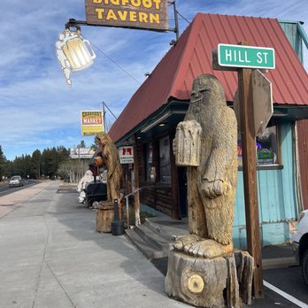 Big Foot Tavern - Outside the Bigfoot Tavern - Bars Near Me - Crescent, Oregon