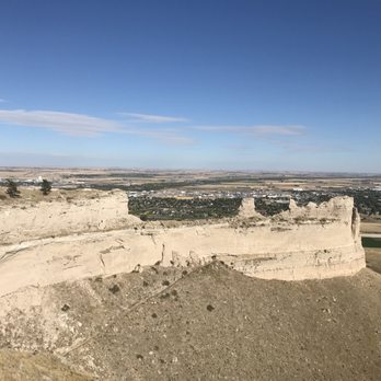 Scotts Bluff National Monument - View along the path - Landmarks & Historical Buildings Near Me - Gering, Nebraska Scotts Bluff National Monument - View along the path - Landmarks & Historical Buildings Near Me - Gering, Nebraska