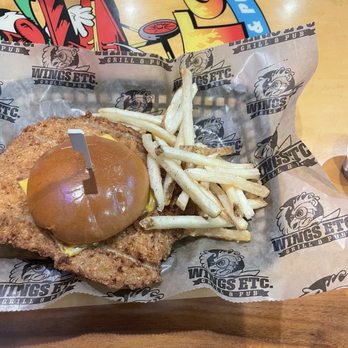 Wings Etc - This was a pork sandwich - Chicken Wings Near Me - Camby, Indiana Wings Etc - This was a pork sandwich - Chicken Wings Near Me - Camby, Indiana