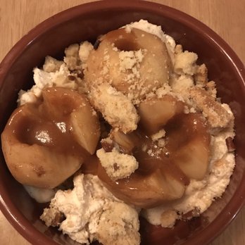 Canon - Baked apples with horchata cream and pecan crumble - Cocktail Bars Near Me - Sacramento, California