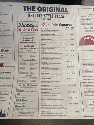 Menu photo 4 Buddy's Pizza - Dearborn Dearborn, MI
