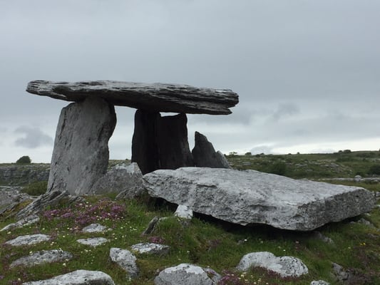Poulnabrone Dolmen by null