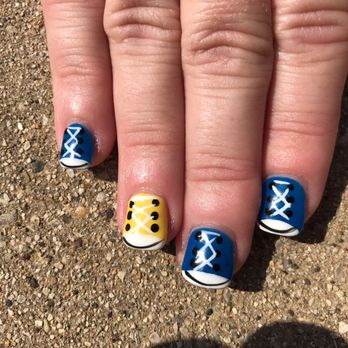 Organic Nails - Converse design - Nail Salons Near Me - Arlington Heights, Illinois Organic Nails - Converse design - Nail Salons Near Me - Arlington Heights, Illinois