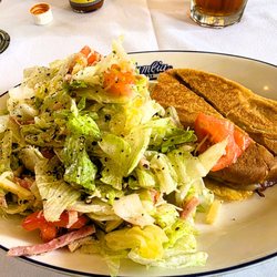 Columbia Restaurant - Half 1905 Salad & Half Cubano