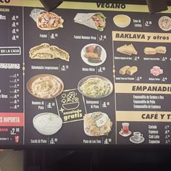 Done Rico - Menu