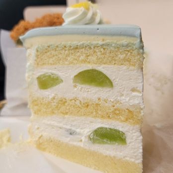 Harucake - Slice of Green Grape Yogurt Cake - Coffee & Tea Near Me - Los Angeles, California