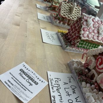 Milk Bottle Cookies - Their gingerbread house competition! - Bakeries Near Me - Waco, Texas Milk Bottle Cookies - Their gingerbread house competition! - Bakeries Near Me - Waco, Texas