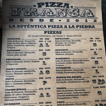 Pizza Franca - Pizza Near Me - México, D.F., DIF Pizza Franca - Pizza Near Me - México, D.F., DIF