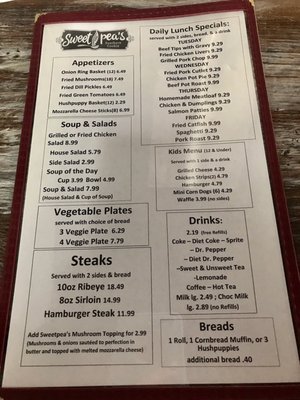 Menu photo 3 Sweetpea's Bartlett, TN