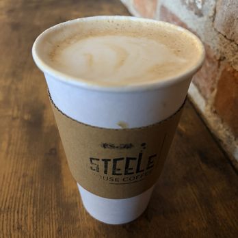 Steele House Coffee - Banana Cream Latte - Coffee & Tea Near Me - Yuba City, California Steele House Coffee - Banana Cream Latte - Coffee & Tea Near Me - Yuba City, California