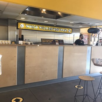 Which Wich - the front desk of a fast food restaurant - Sandwiches Near Me - Coralville, Iowa Which Wich - the front desk of a fast food restaurant - Sandwiches Near Me - Coralville, Iowa