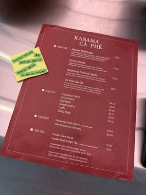 Menu photo 6 Kasama Cà Phê San Jose, CA Menu photo 6 Kasama Cà Phê San Jose, CA