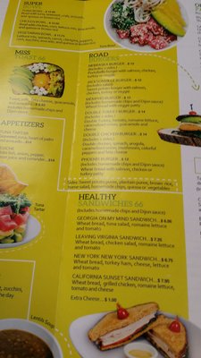 Menu photo 6 Freshty route 305 Miami, FL