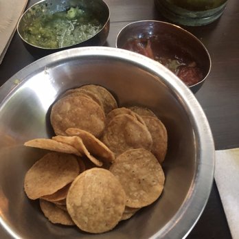 Hugo's Invitados - Home made Chips with Green and Red Salsa.... - Seafood Near Me - Irving, Texas Hugo's Invitados - Home made Chips with Green and Red Salsa.... - Seafood Near Me - Irving, Texas