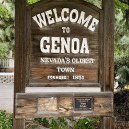 welcome to genoa nevada's oldest town
