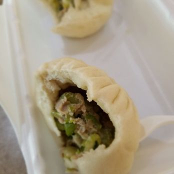 Shengjian King - Pork and celery steamed bun ($1.50 each) - Dim Sum Near Me - Markham, Ontario