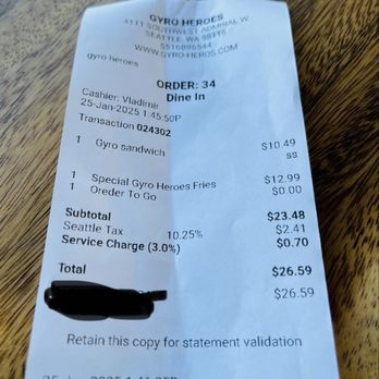Gyro Heroes - Mediterranean Near Me - Seattle, Washington