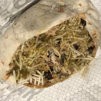 Pancheros Mexican Grill - Cedar Rapids 1st Ave - Cheese isn't melting-- should tell you something about the temperature of the food! - Mexican Near Me - Cedar Rapids, Iowa