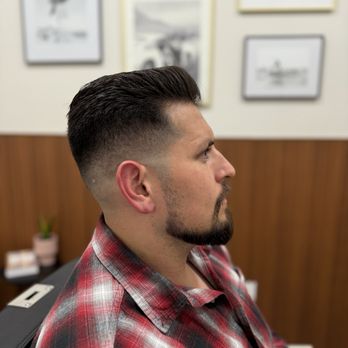 Cult Classics Barbershop - Mid-Fade and beard trim. - Barbers Near Me - Long Beach, California Cult Classics Barbershop - Mid-Fade and beard trim. - Barbers Near Me - Long Beach, California