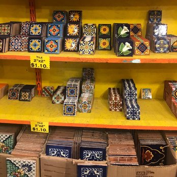 Camino 66 - We bought magnets and made cute refrigerator decorative magnets w these mini tiles - Souvenir Shops Near Me - Albuquerque, New Mexico