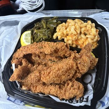 Seafood & Sole - Fried Catfish Dinner w/2 sides- 5pc - Soul Food Near Me - Mahopac, New York