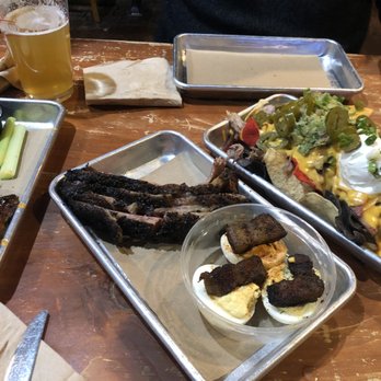 Hoodoo Brown BBQ - Deviled eggs, Brisket, pulled pork nachos - Barbeque Near Me - Ridgefield, Connecticut Hoodoo Brown BBQ - Deviled eggs, Brisket, pulled pork nachos - Barbeque Near Me - Ridgefield, Connecticut