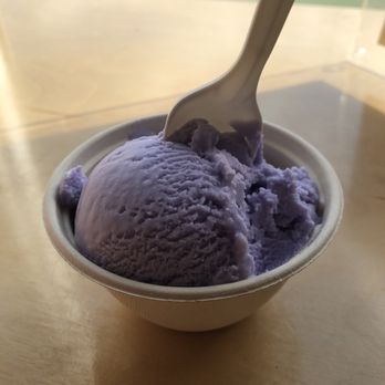 Dasher & Crank - The Ube Macapuno - Ice Cream & Frozen Yogurt Near Me - Miami, Florida