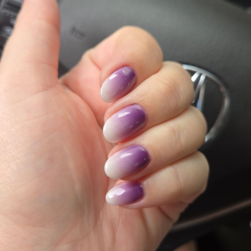 Beautiful ombre from Alex.