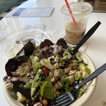 Goodness Bowls - Amazing (protein power?) salad, perfect (half sweet oat milk) lavender latte - Juice Bars & Smoothies Near Me - Scranton, Pennsylvania Goodness Bowls - Amazing (protein power?) salad, perfect (half sweet oat milk) lavender latte - Juice Bars & Smoothies Near Me - Scranton, Pennsylvania