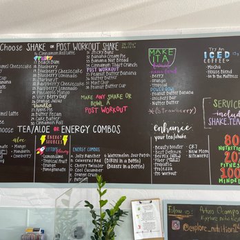 explore nutrition - The menu - Juice Bars & Smoothies Near Me - San Andreas, California