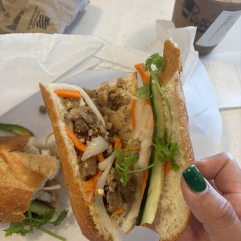 Phin Cafe - This is the chicken ban mi. - Coffee & Tea Near Me - Fremont, California Phin Cafe - This is the chicken ban mi. - Coffee & Tea Near Me - Fremont, California