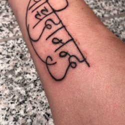 Prizm Tattoo - The Prizm Tattoo team were so kind and helpful! A great experience all around!!!! (This is my fresh tattoo, a phrase written in sanskrit).