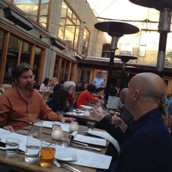 Foreign Cinema - That's him in the orange shirt with the beard - Breakfast & Brunch Near Me - San Francisco, California