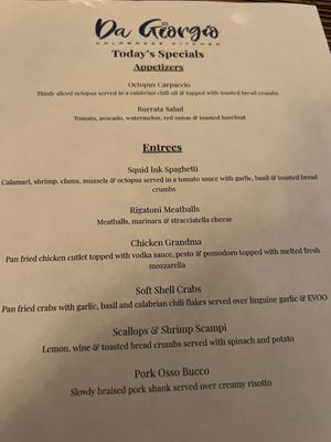 Menu photo 3 Da Giorgio New Rochelle, NY Menu photo 3 Da Giorgio New Rochelle, NY