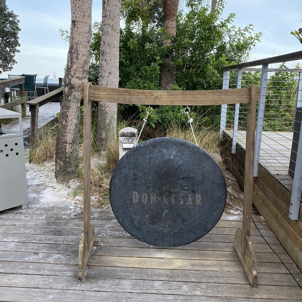 The Don CeSar - I bang this gong every morning - Resorts Near Me - St. Pete Beach, Florida The Don CeSar - I bang this gong every morning - Resorts Near Me - St. Pete Beach, Florida