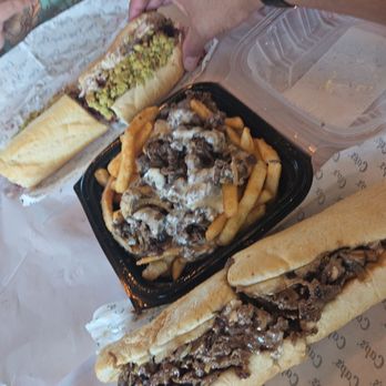 Capriotti's Sandwich Shop - Classic cheese steak and da Bobbie Can't forget about the wagyu cheese fries - Cheesesteaks Near Me - Star, Idaho