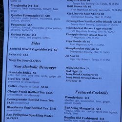 New Deal Cafe - Today's menu