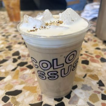 Colossus - cant remember but seasonal latte - Bakeries Near Me - Long Beach, California